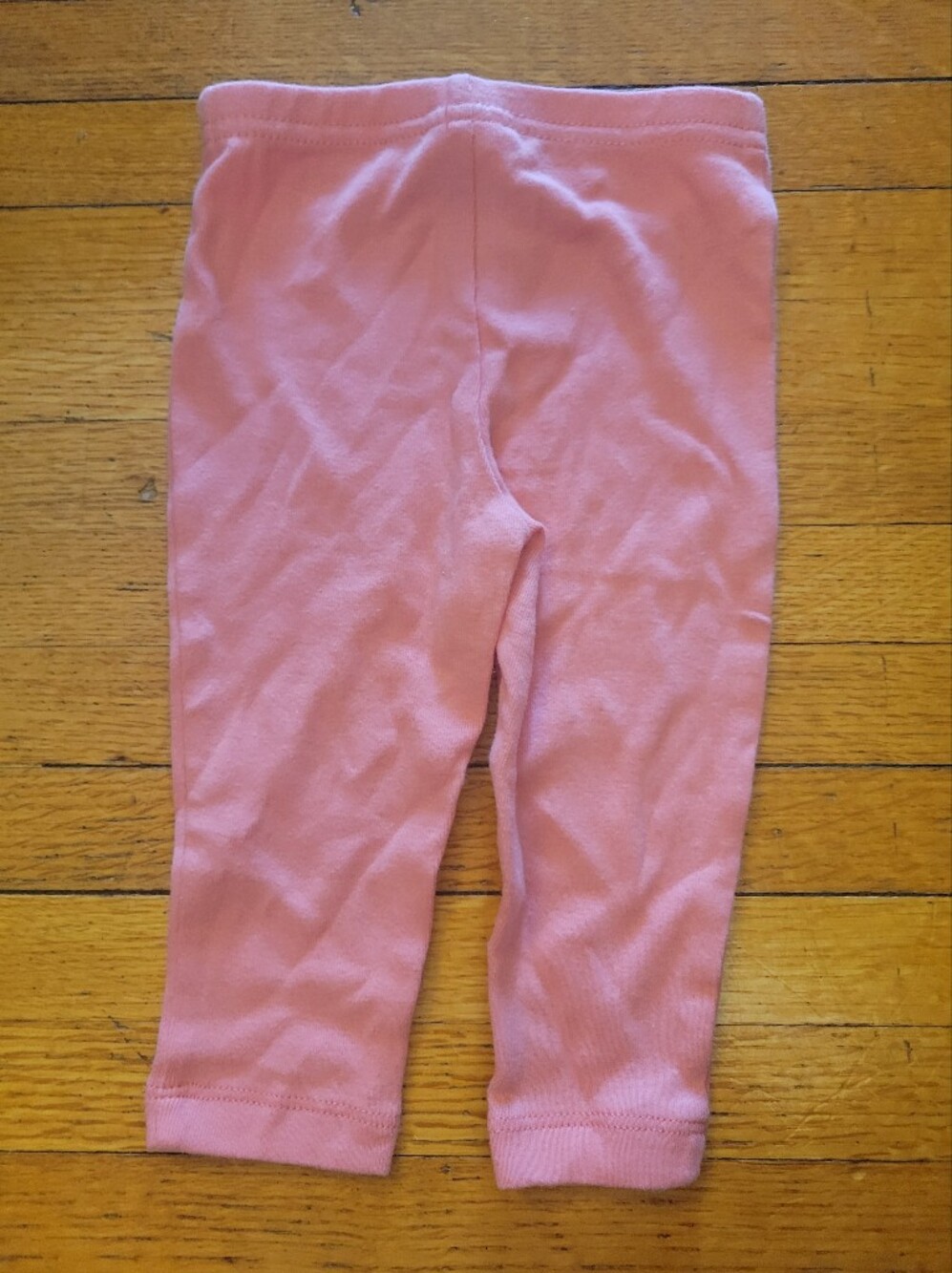 Girls' Pink 3-Piece Soft Cotton Set- 3-6 Months - Picture 6 of 11